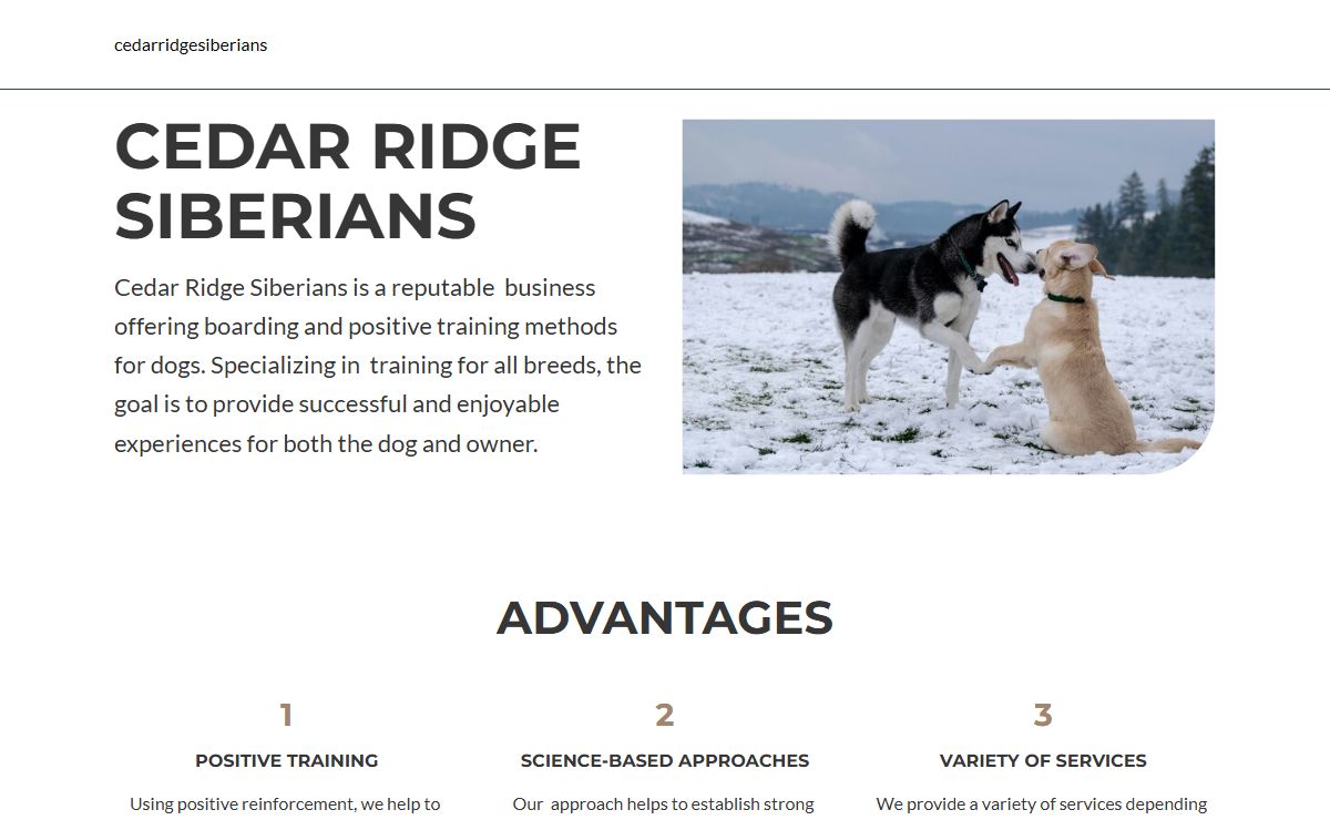 cedarridgesiberians
