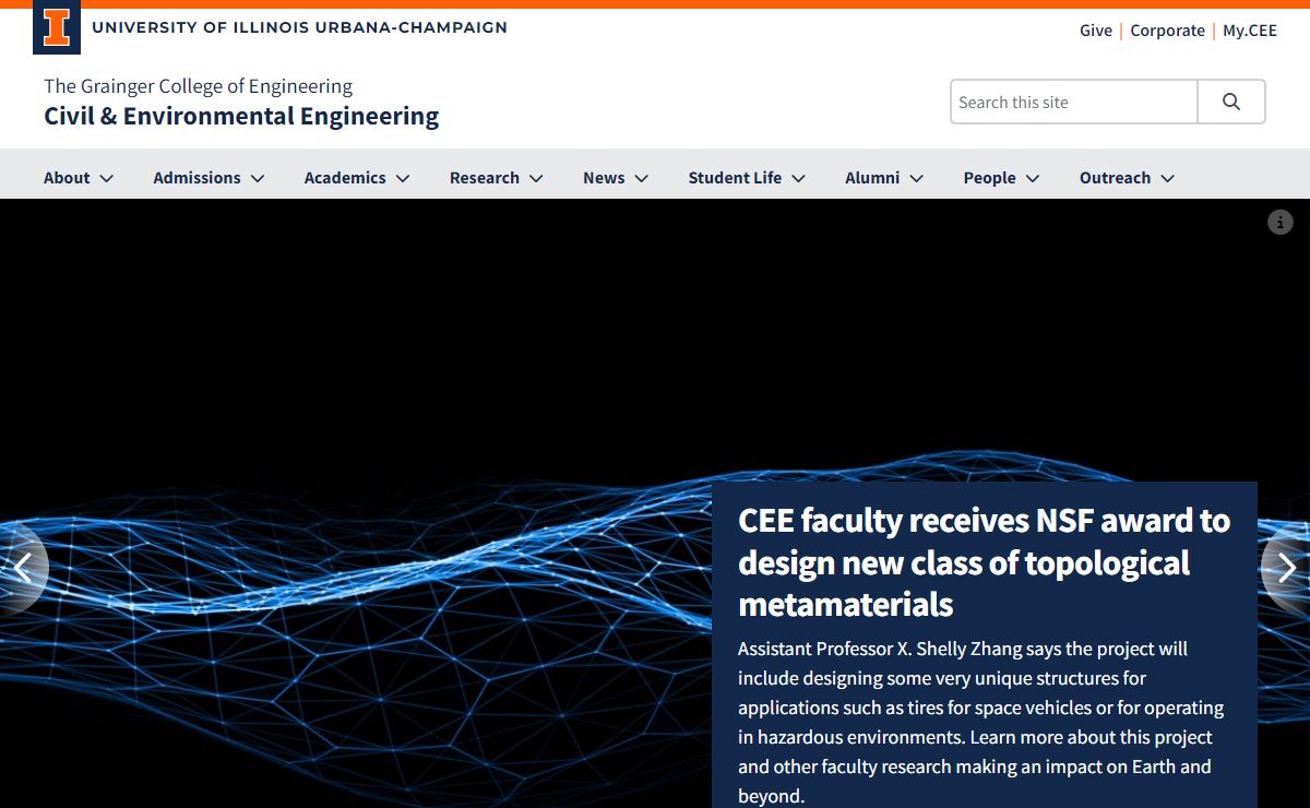 Home | Civil & Environmental Engineering | Illinois