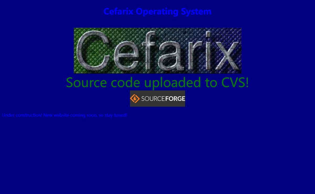 Cefarix Operating System