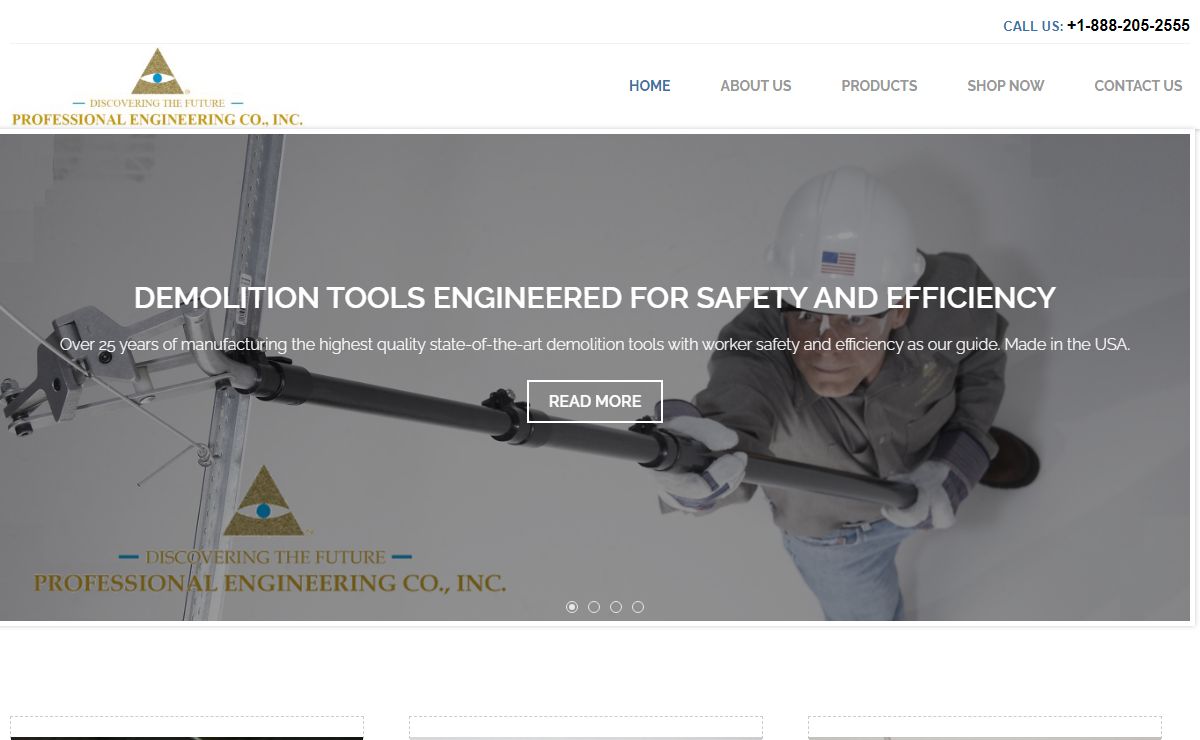 Professional Engineering Co., Inc. – Suspended Ceiling Wire Cutters – Cut down twice the ceiling grid in the same time!