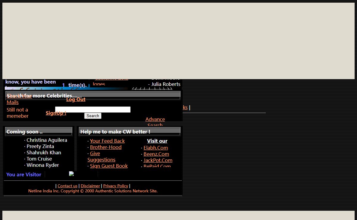 Celebrities World - Members Center