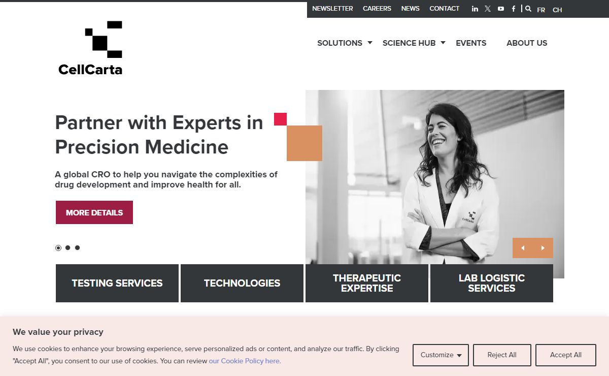 CellCarta | A Global Contract Research Organization
