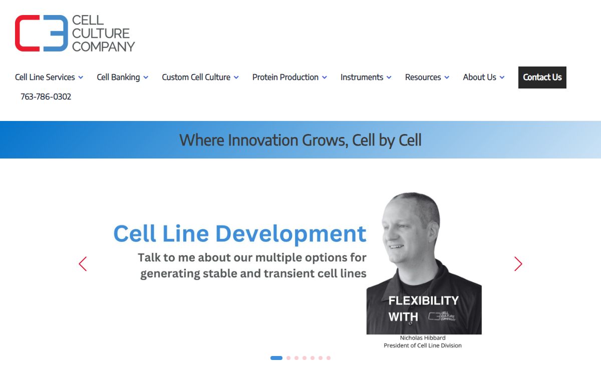 Cell Culture Company | Growing Your Research | Cell Culture Company, LLC
