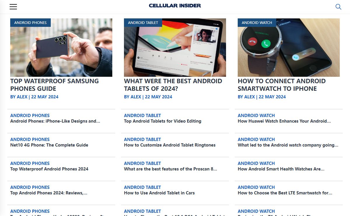 Cellular Insider | Your Top Choice For Insider's Mobile News, Reviews & Guides