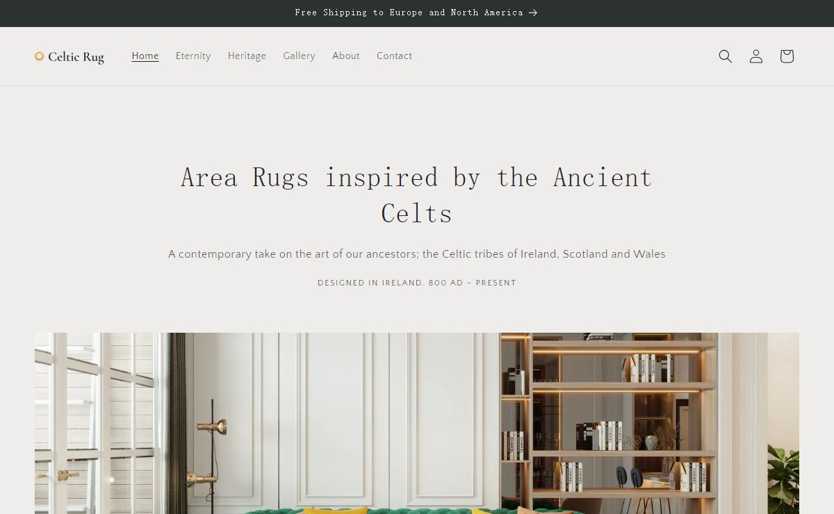 Area Rugs inspired by the Ancient Celts | Celtic Rug