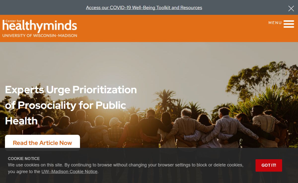 Home | Center for Healthy Minds