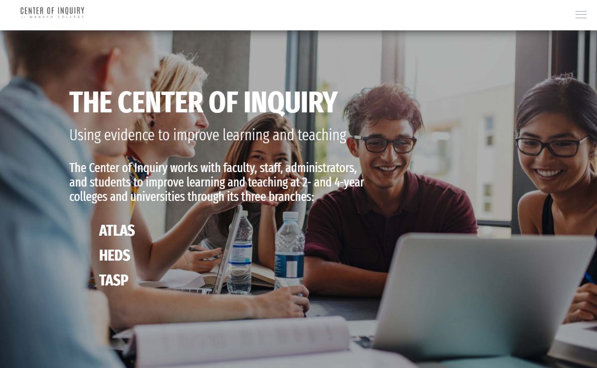 Center of Inquiry | Strengthen Liberal Arts Education
