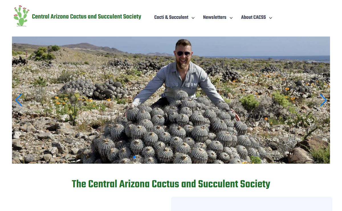 Home Central Arizona Cactus and Succulent Society