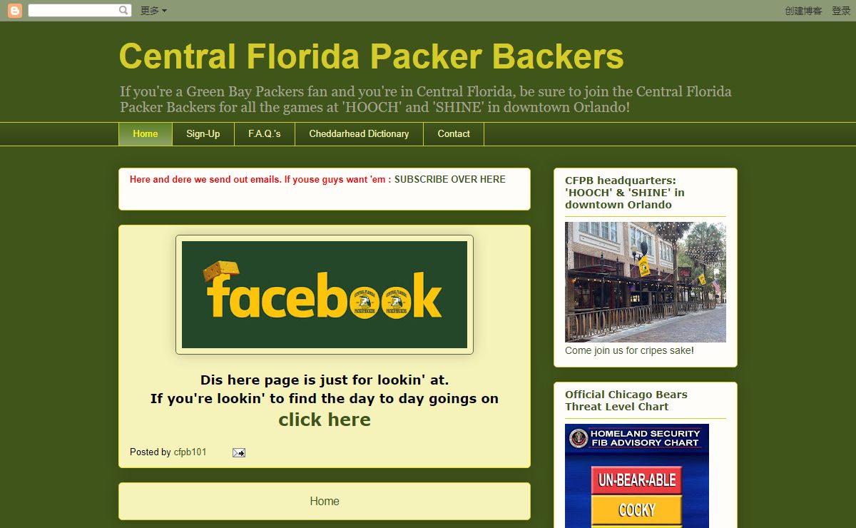 Central Florida Packer Backers