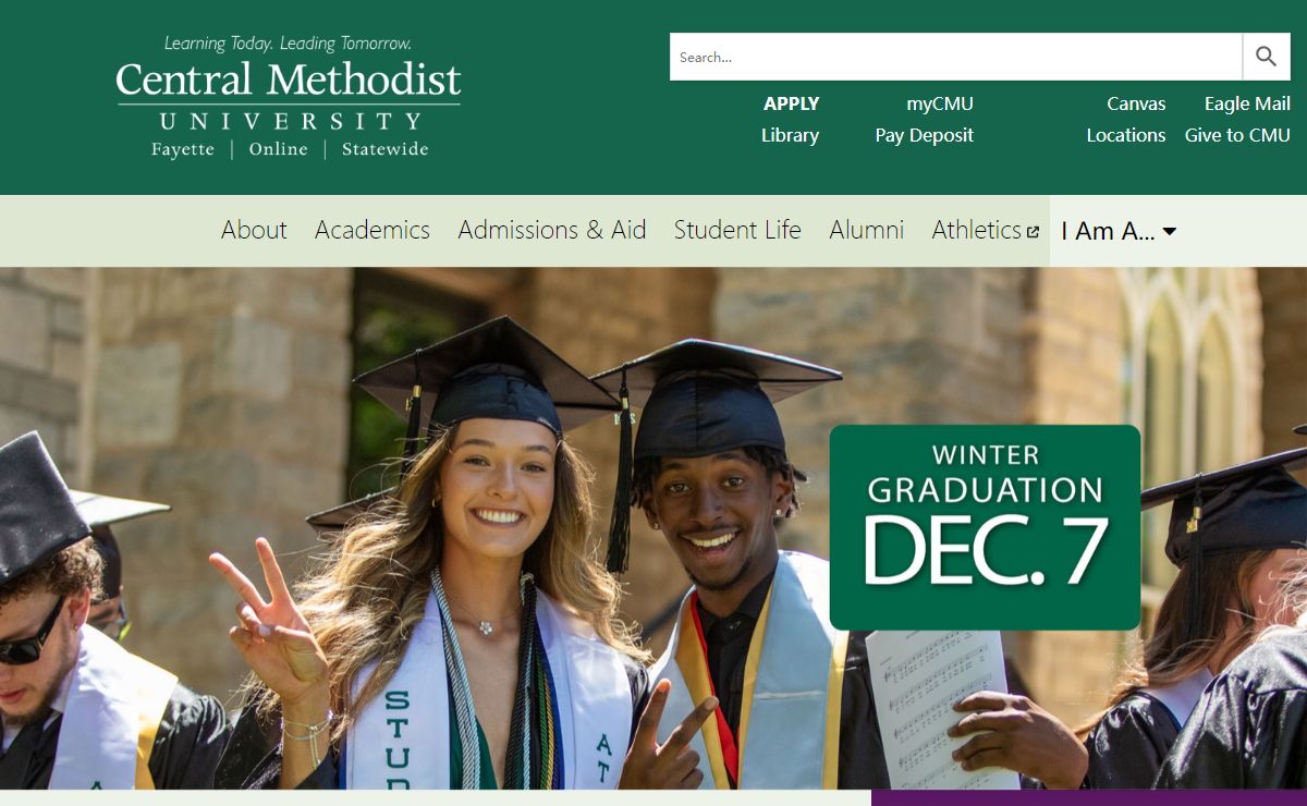 Home Page | CMU | Central Methodist University