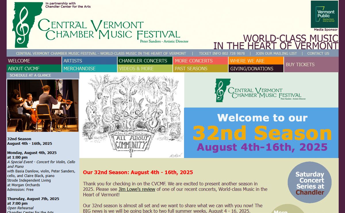 Central Vermont Chamber Music Festival