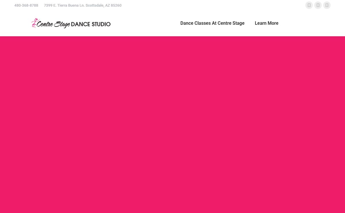 Dance Classes At Centre Stage