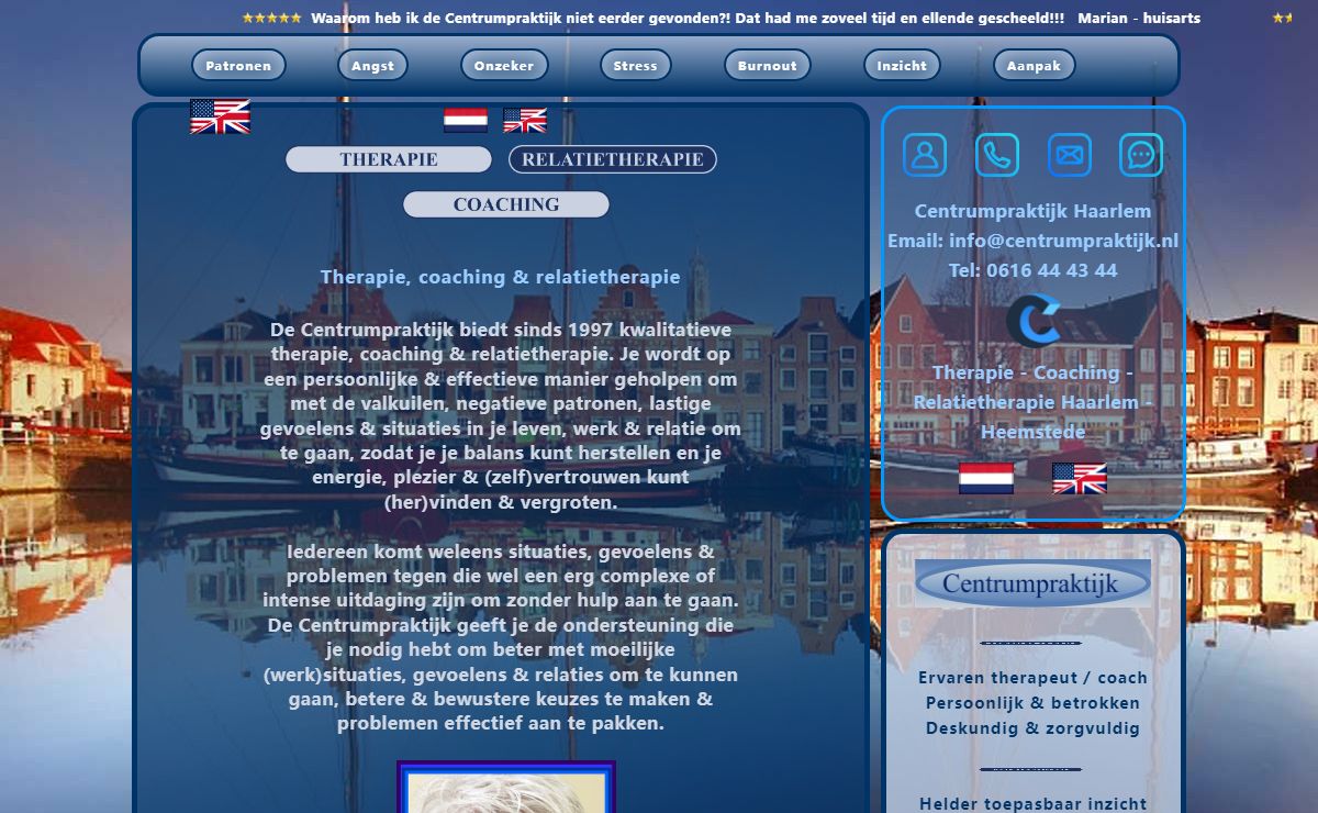 Therapie, coaching & relatietherapie in Haarlem & Heemstede