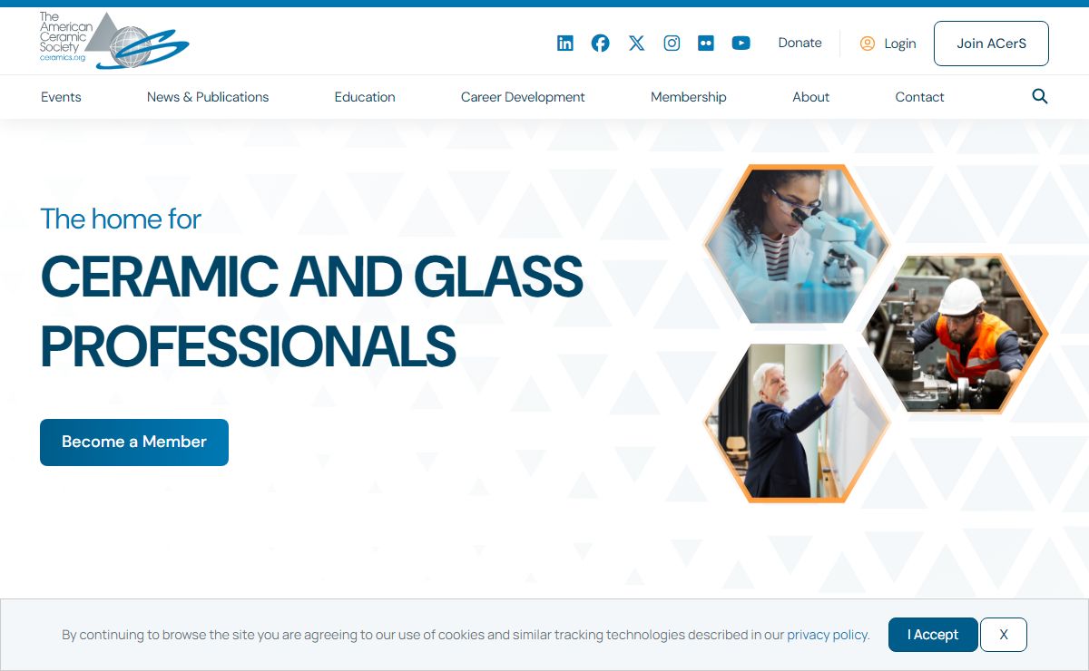 The American Ceramic Society - The Home for Ceramic and Glass Professionals