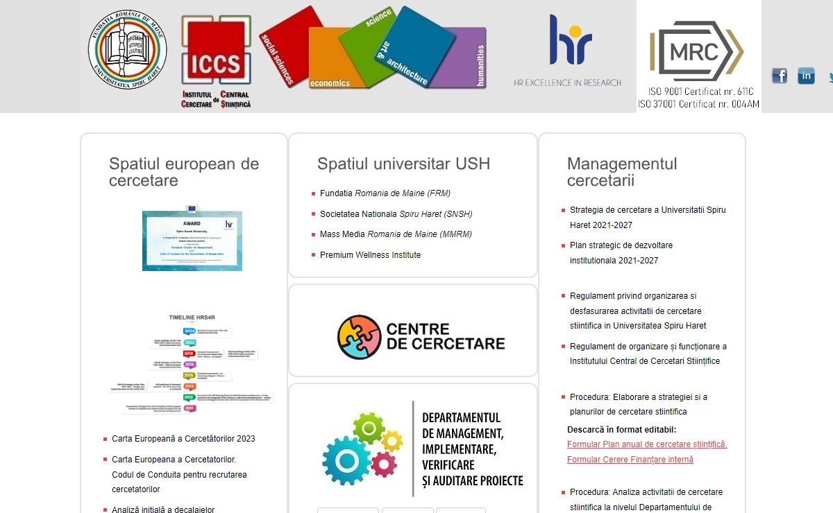 Institutul Central de Cercetare Stiintifica