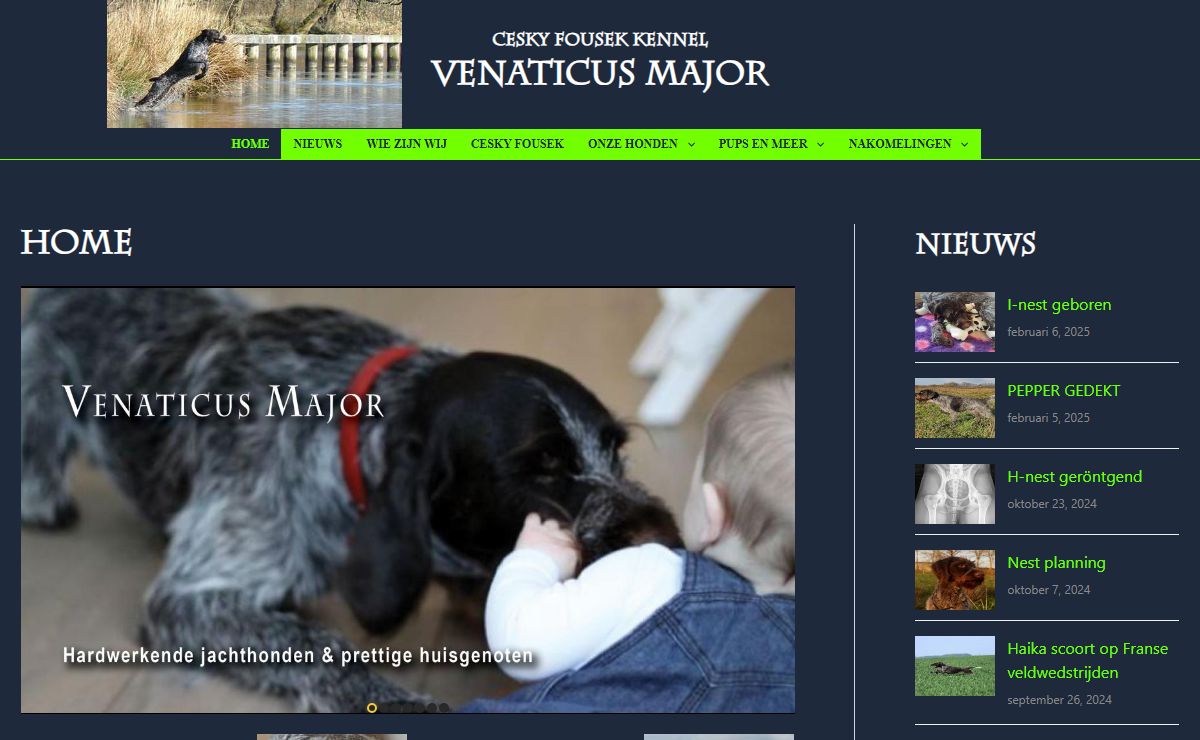 Cesky Fousek Kennel – Venaticus Major