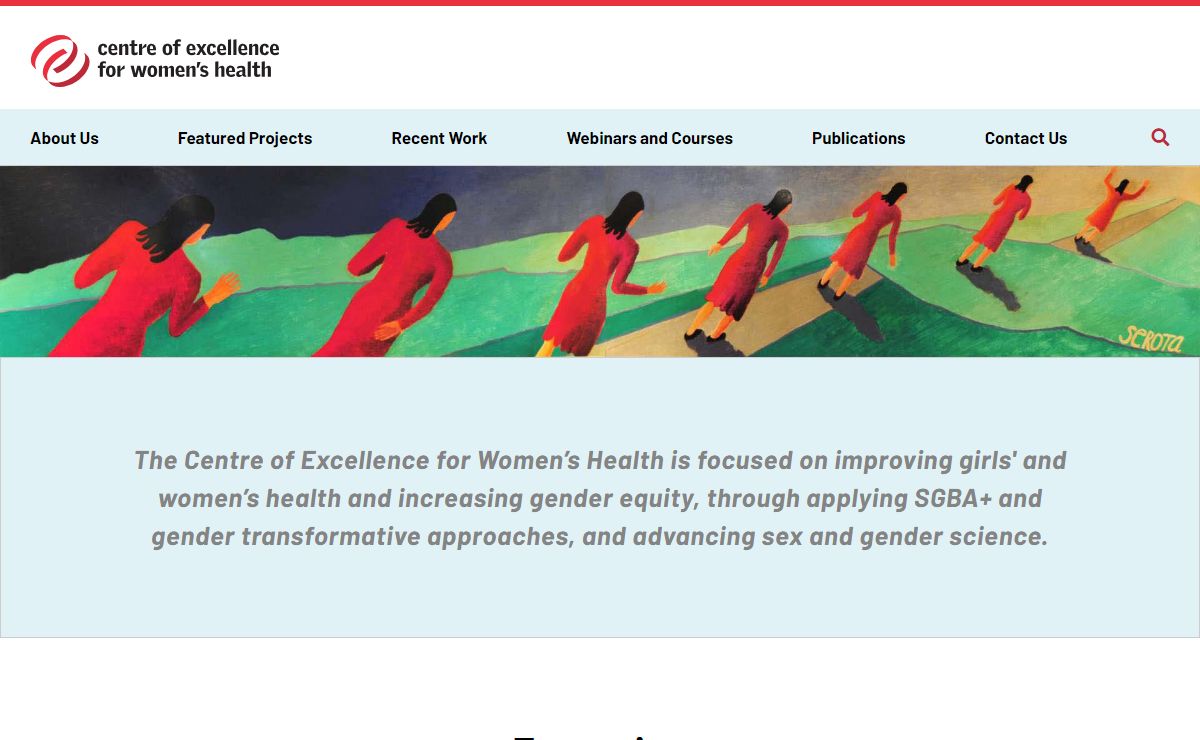Centre of Excellence for Women's Health