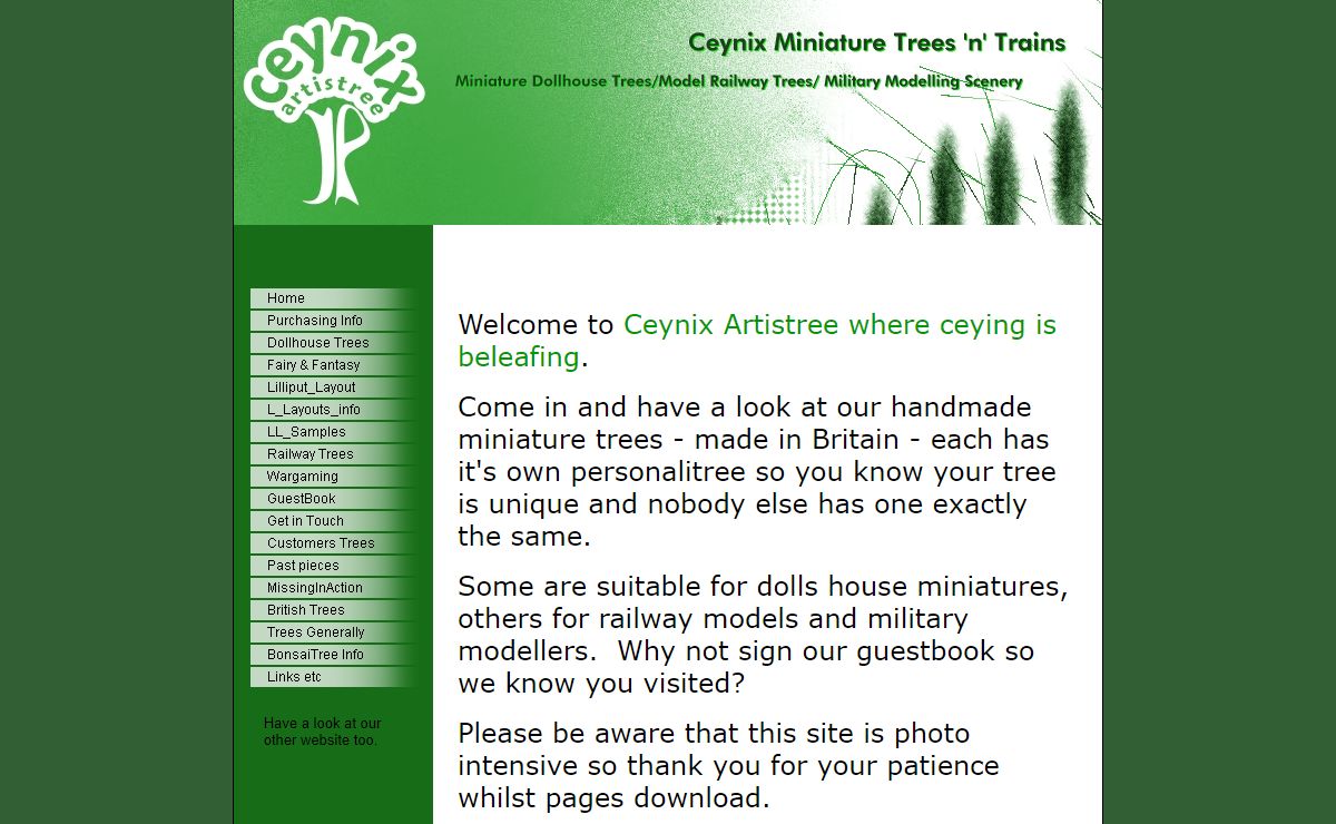 Ceynix Miniature Trees