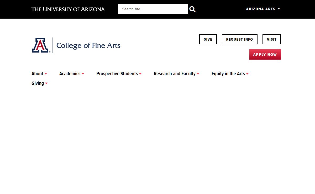 College of Fine Arts | Preparing students for a life in the arts.