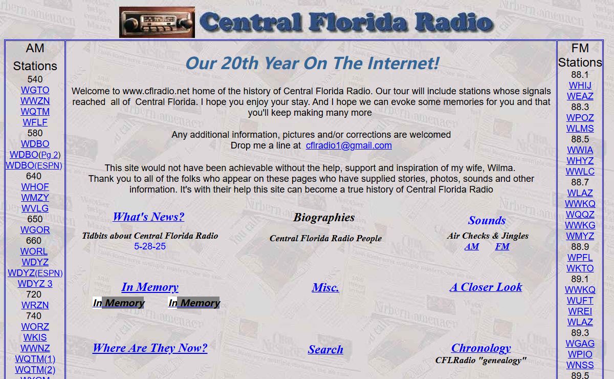 CFLRadio Home