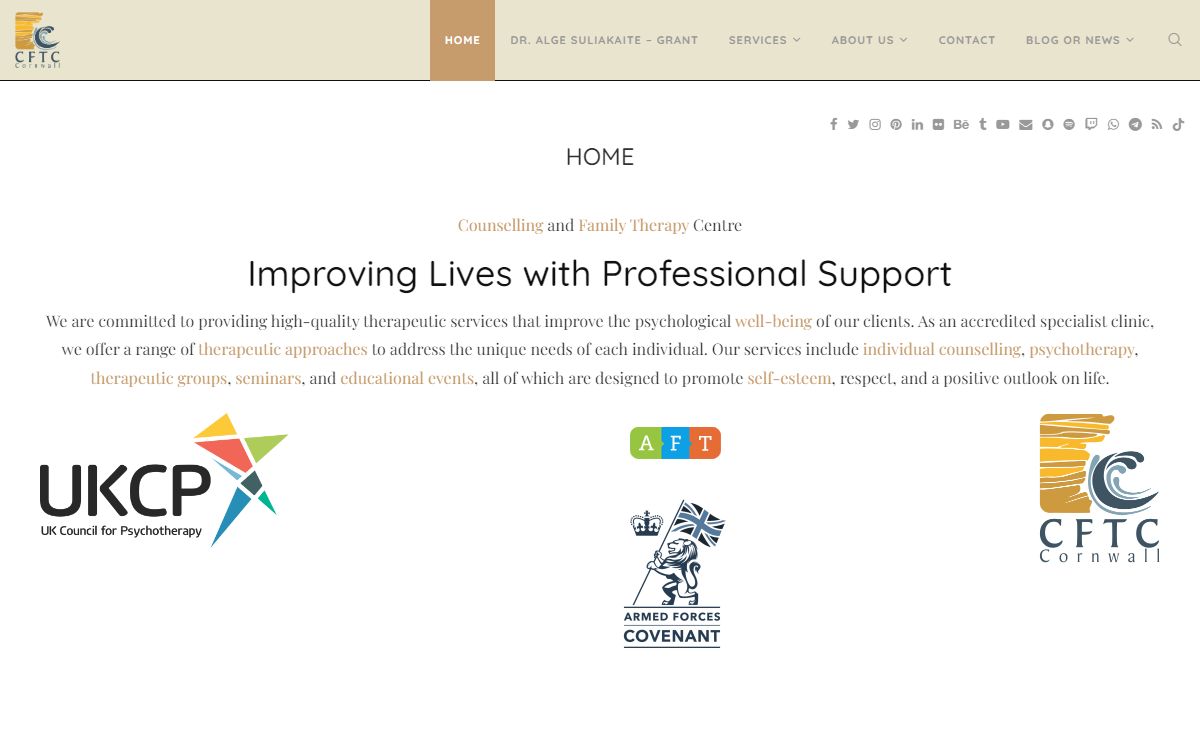 HOME - Counselling and Family Therapy Centre