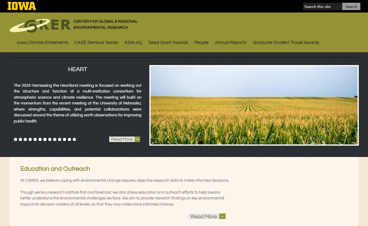 Center for Global & Regional Environmental Research