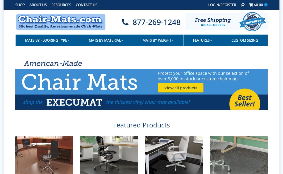 Chair-Mats.com | The Internet’s #1 Source for Chair Mats