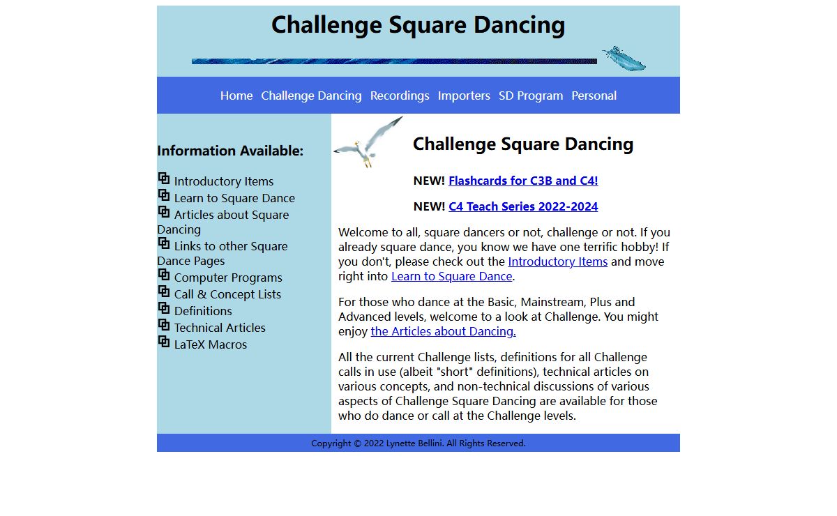 Challenge Square Dancing