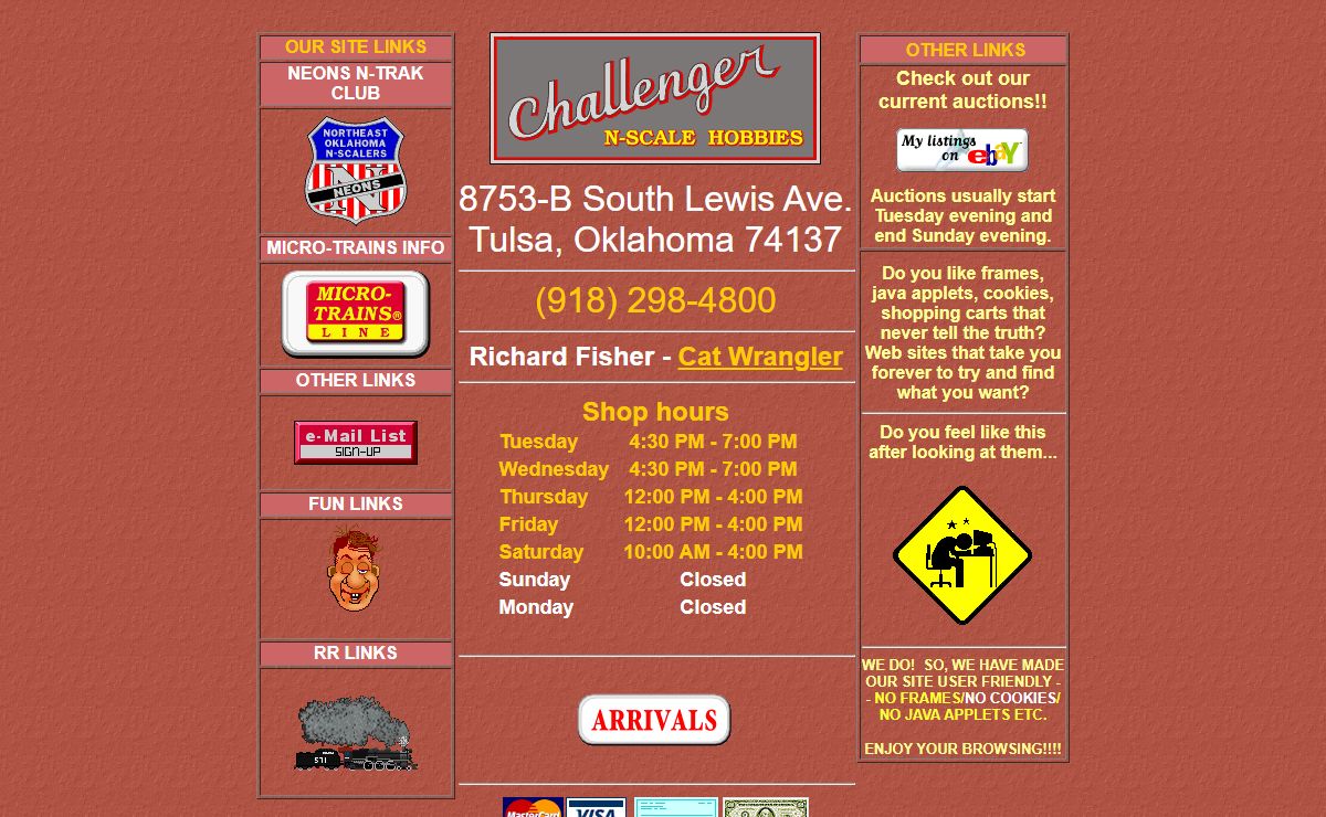 Garvin's Challenger N-Scale web site and Stuff