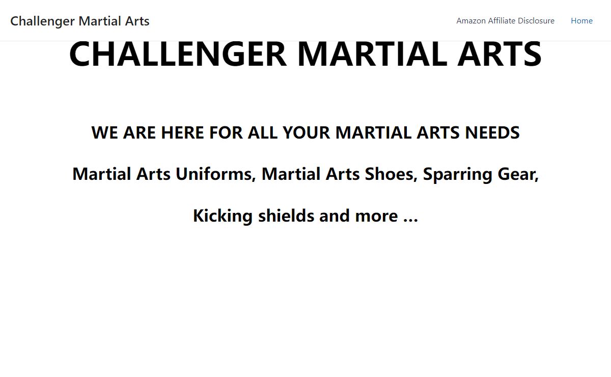 Challenger Martial Arts