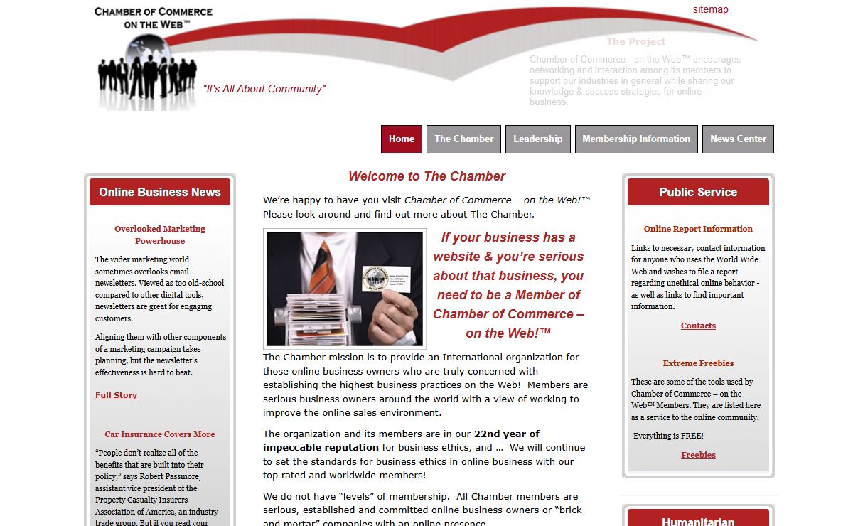 Chamber of Commerce - on the Web™