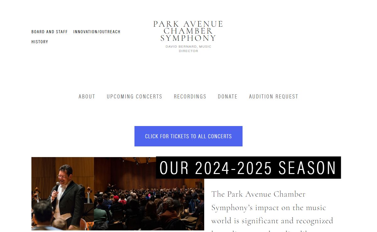 Park Avenue Chamber Symphony