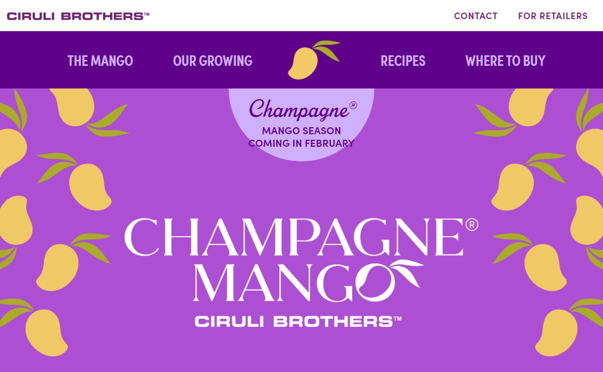 Champagne Mango