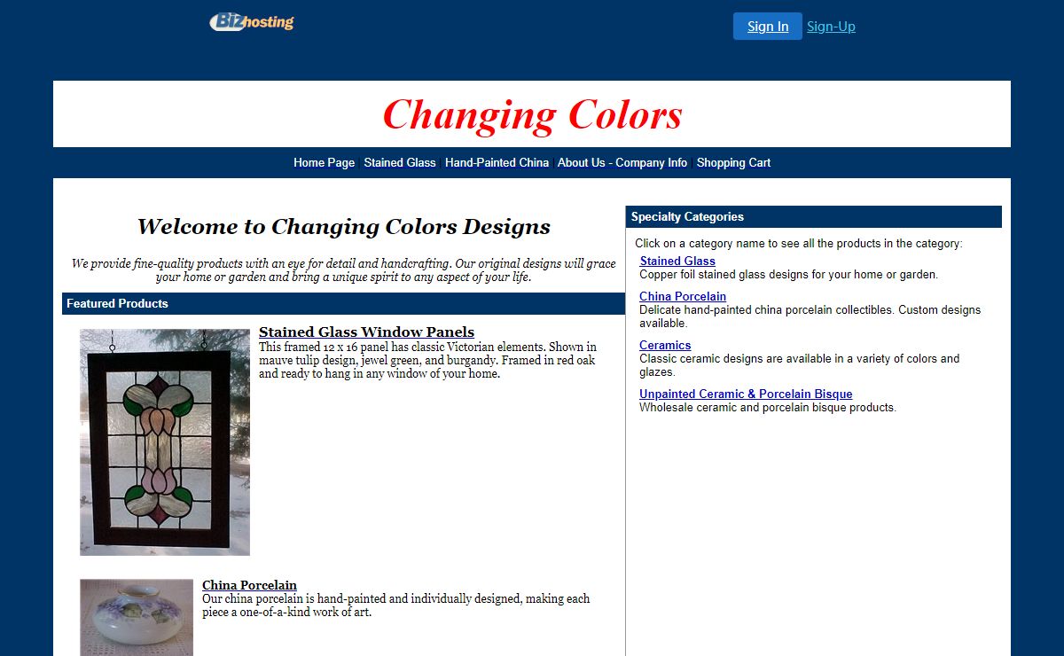 Changing Colors Designs