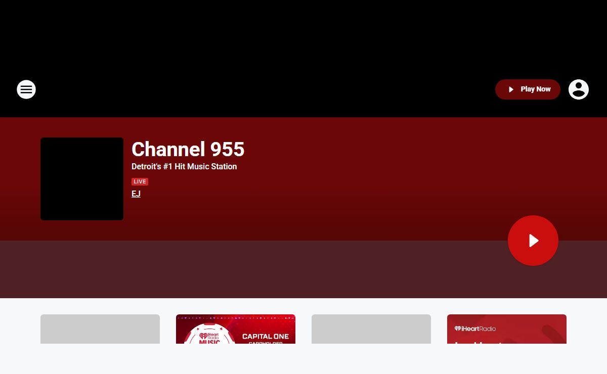 Channel 955 - Detroit's #1 Hit Music Station