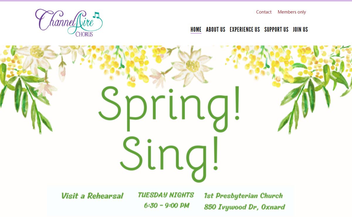 Welcome to The ChannelAire Chorus | The ChannelAire Chorus