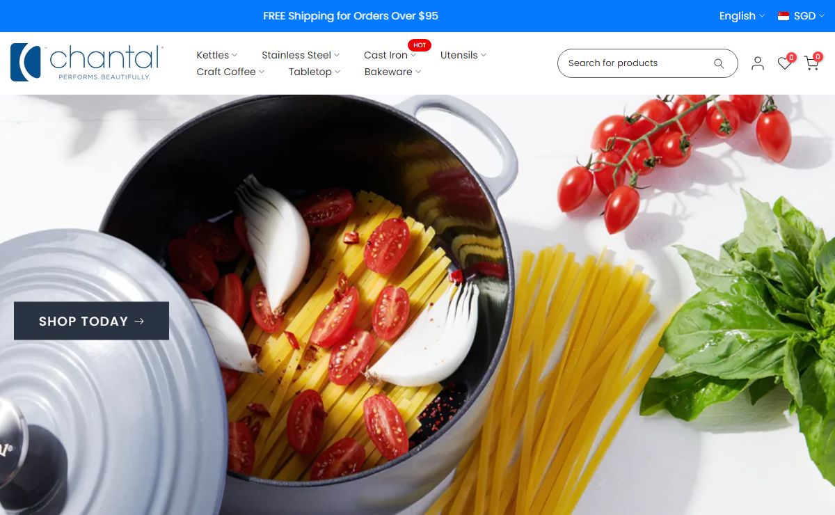 Chantal - Premium. Healthy. Cooking