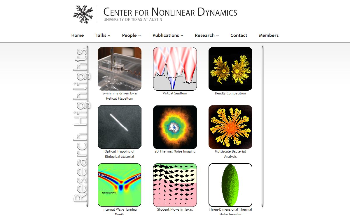 Center for Nonlinear Dynamics