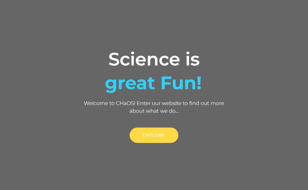 CHaOS – Hands-On Science