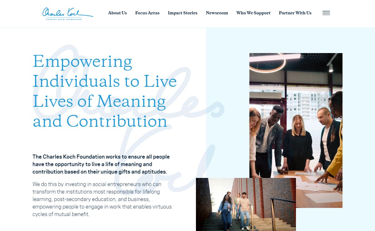 Social Impact Research Grants - Charles Koch Foundation