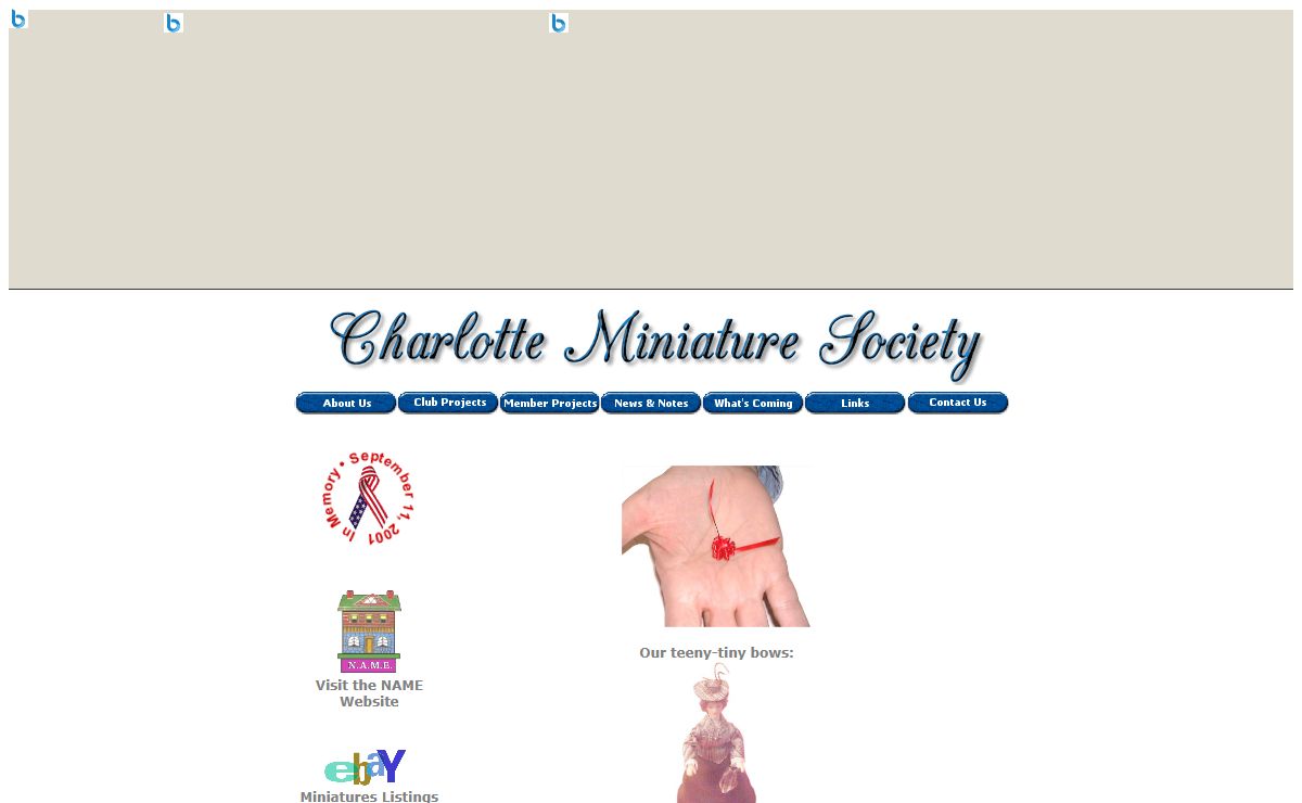 Welcome to the Charlotte Miniature Society