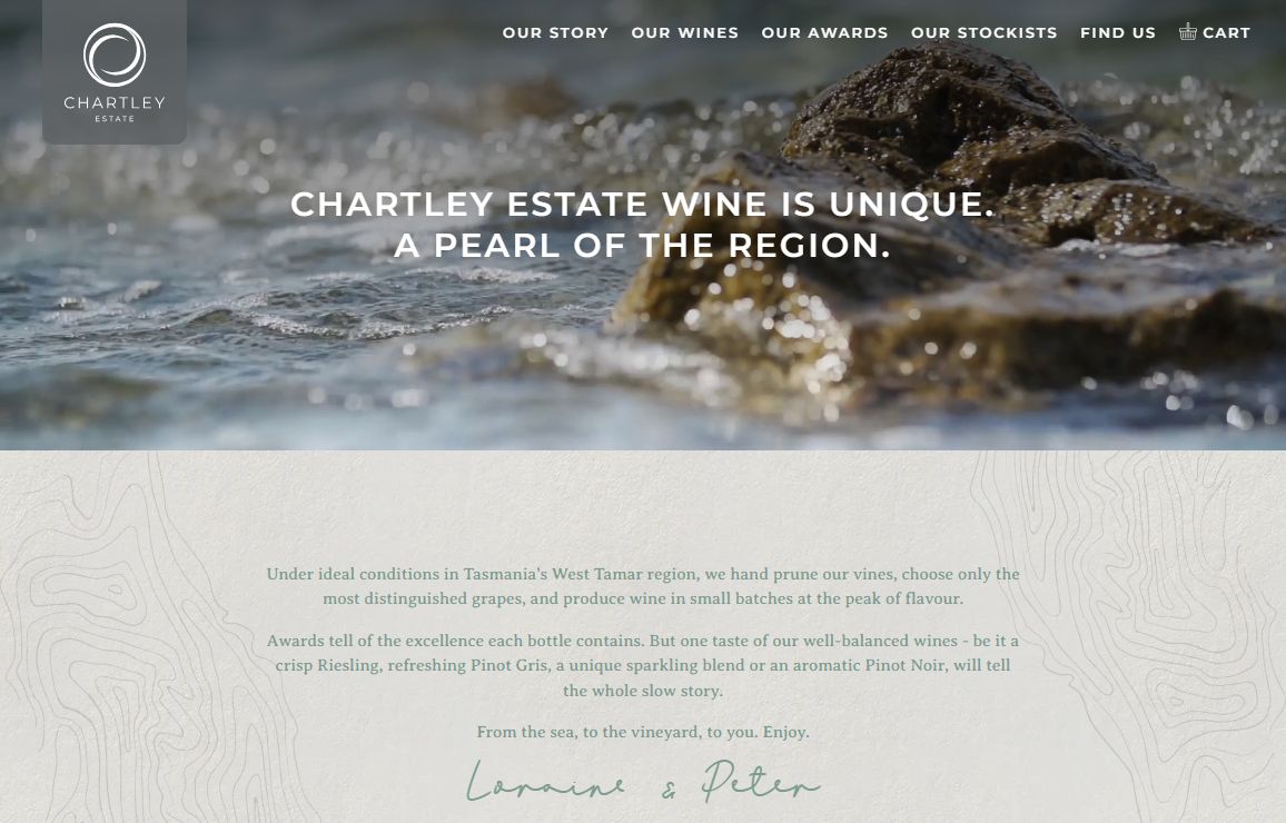 Chartley Estate Vineyard