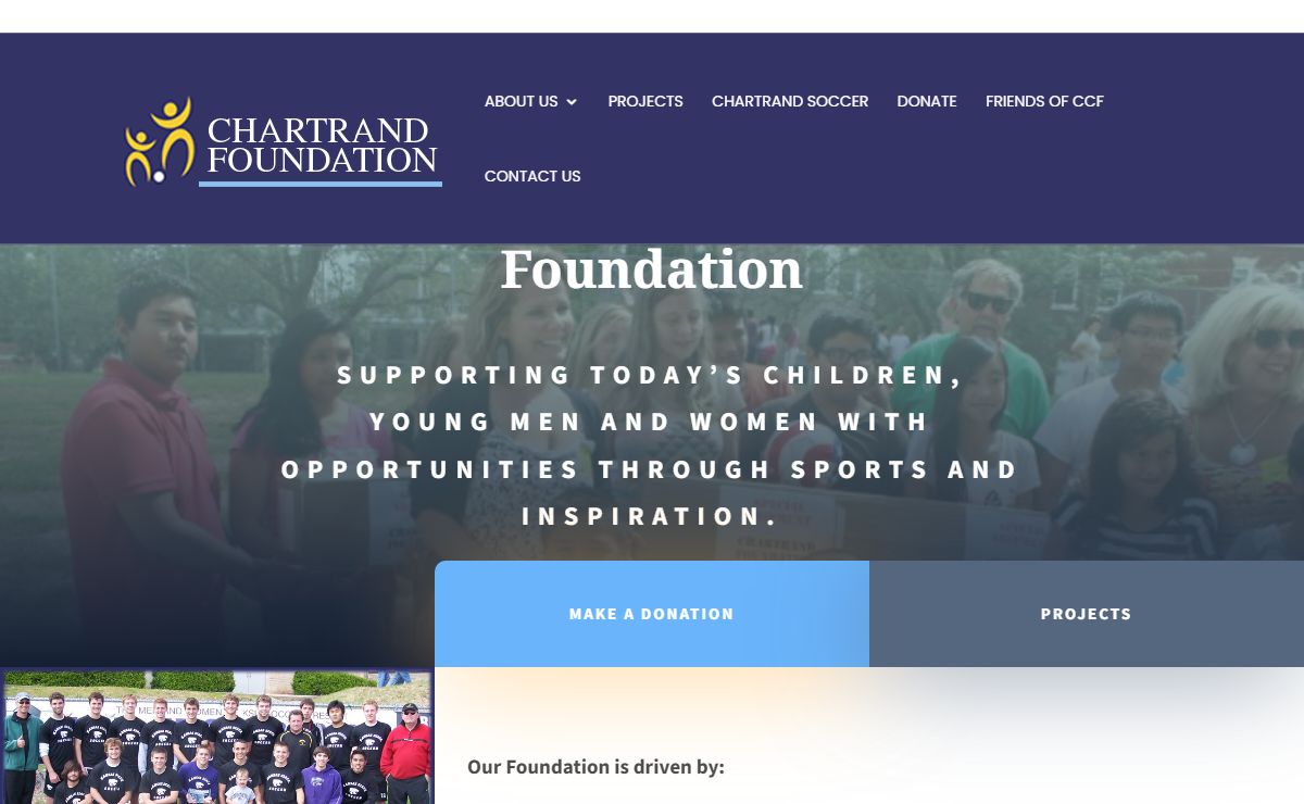 Homepage - Chartrand Foundation