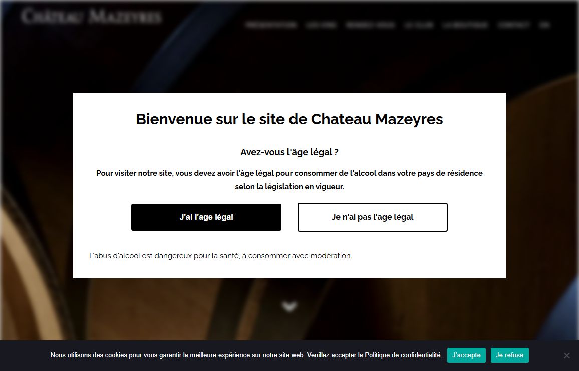 Accueil - Château Mazeyres