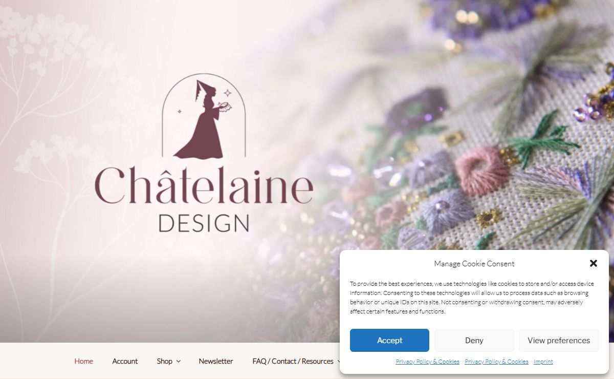 Your Unique Needlework Adventure at Châtelaine Design - Châtelaine Design