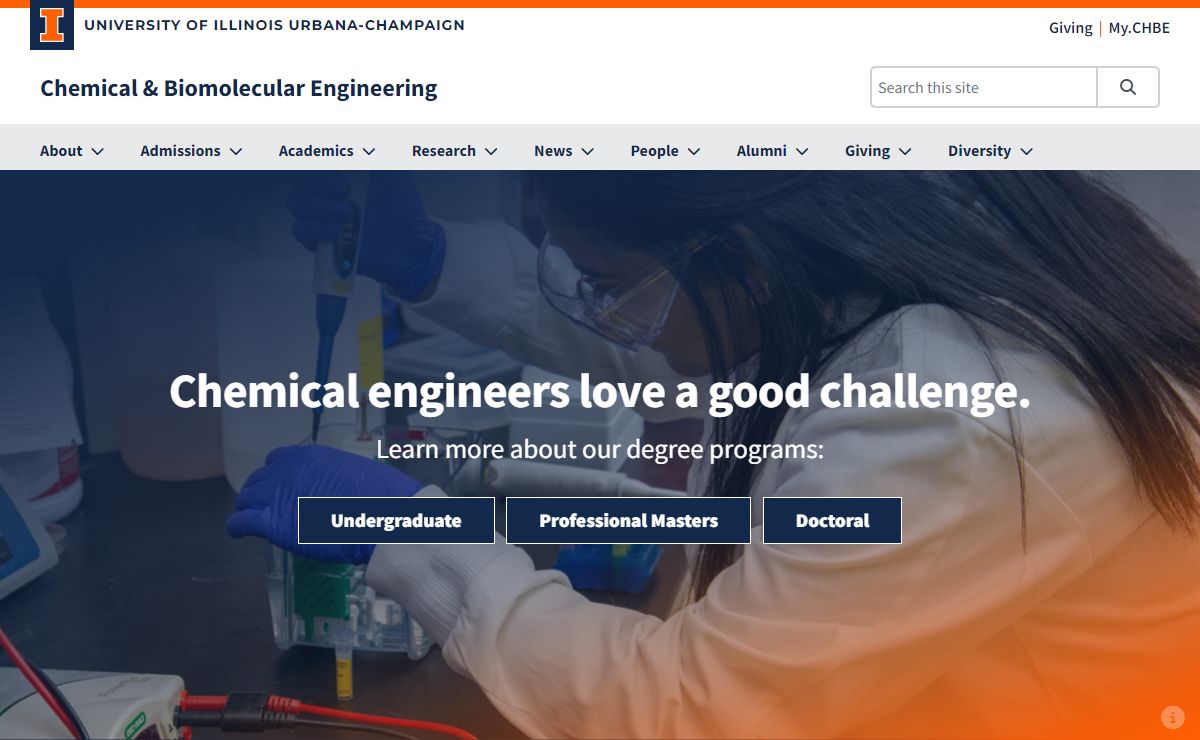Home | Chemical & Biomolecular Engineering | Illinois
