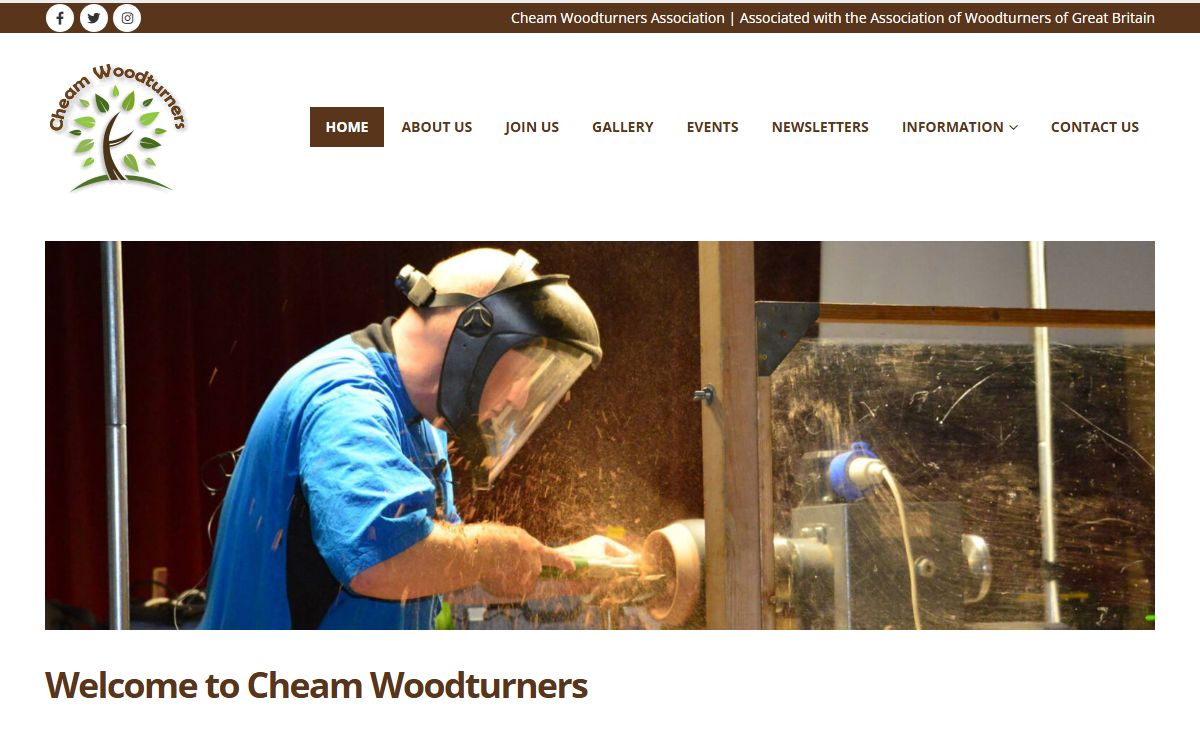 Cheam Woodturners Association – Associated with the Association of Woodturners of Great Britain