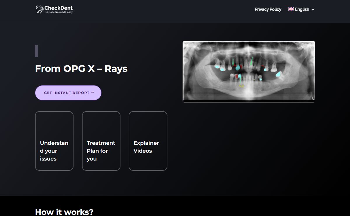 Get Treatment Plan - CheckDent