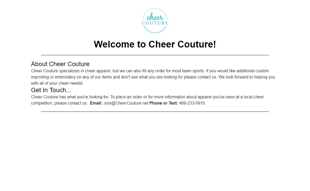Cheer Couture – For the Fashion Minded Cheerleader