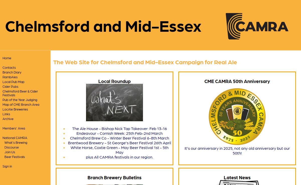 Chelmsford and Mid-Essex CAMRA